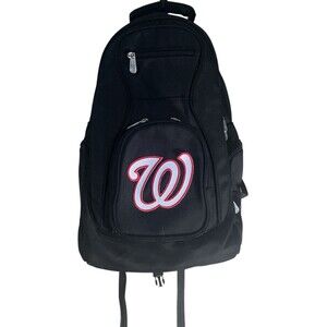 Washington Nationals 19’’ Laptop Backpack Black By MoJo New With Out Tags